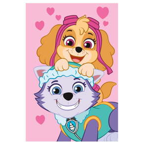 Fleecová detská deka 100x150 cm Paw Patrol – Jerry Fabrics
