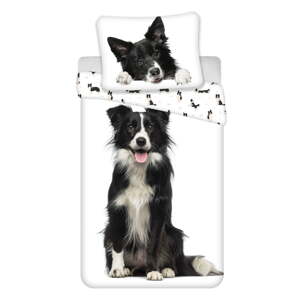 Bavlnená detská obliečka na jednolôžko 140x200 cm Border Collie – Jerry Fabrics