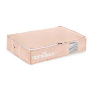 Ružový úložný box na oblečenie pod posteľ Compactor XXL Pink Edition 3D Vacuum Bag, 145 l
