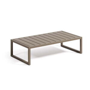 Hliníkový záhradný odkladací stolík 60x114 cm Comova – Kave Home