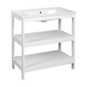 Biela skrinka pod umývadlo 81,5x85,5 cm Etide – Sapho