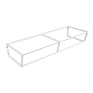 Biely oceľový závesný podstavec pod umývadlo 120x20 cm Ska – Sapho