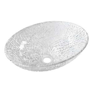 Sklenené umývadlo 50x36 cm Purus – Sapho