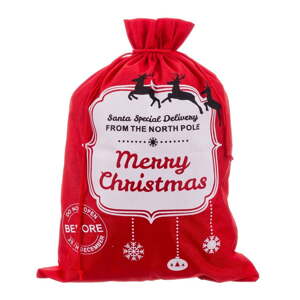 Darčeková taška s vianočným motívom Merry Christmas Sack – Casa Selección