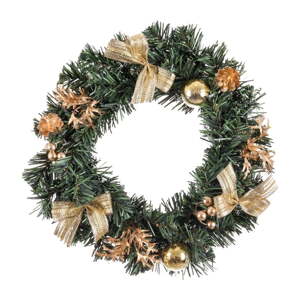 Vianočný veniec ø 30 cm Gold Bows – Casa Selección