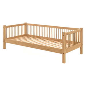 Detská posteľ z dubového dreva 90x200 cm v prírodnej farbe Forrest – Vipack