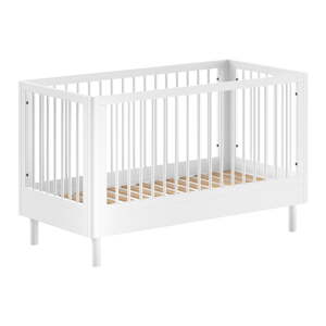 Biela postieľka z bukového dreva 70x140 cm Forrest – Vipack