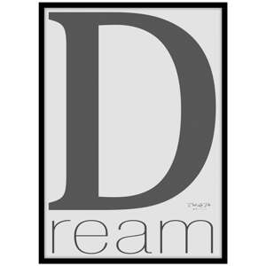 Plagát v ráme 50x70 cm Dream – Malerifabrikken