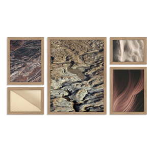 Obrazy v súprave 5 ks 30x40 cm Fade – Malerifabrikken