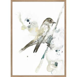 Plagát v ráme 50x70 cm Bird 2 – Malerifabrikken