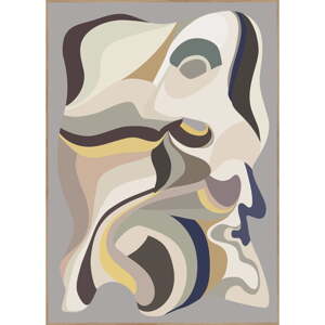 Plagát v ráme 50x70 cm Born Again – Malerifabrikken