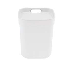 Biely odpadkový kôš na triedený odpad z recyklovaného plastu 10 l Ready To Collect – Curver