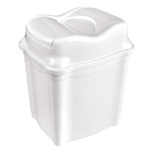Biely plastový odpadkový kôš 9 l Whirpool – Orion