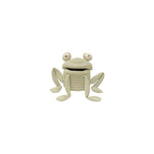 Zelený látkový detský kôš na hračky ø 15x15 cm Mini Fred the Frog – Lorena Canals