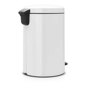 Biely pedálový oceľový odpadkový kôš 20 l NewIcon – Brabantia