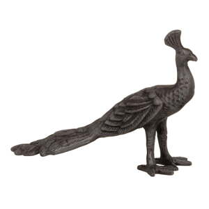 Kovová soška (výška  13 cm) Peacock – Ixia