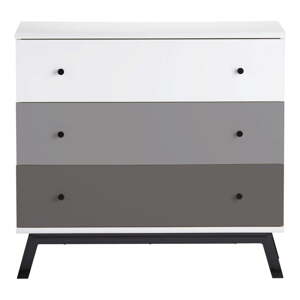 Sivá detská komoda 91x84x45 cm Lark Urban – Støraa