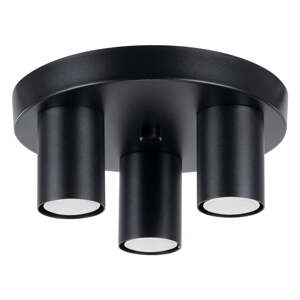 Čierne stropné svietidlo Castro – Nice Lamps