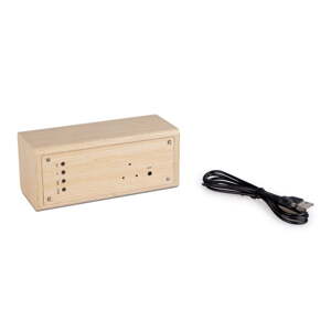 Digitálny stolný budík Timber – Balvi