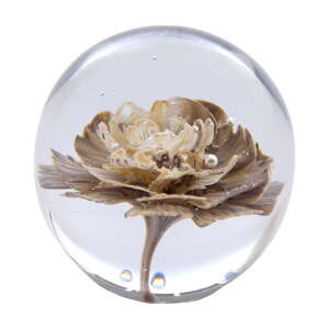 Sklenené ťažidlo (výška  8 cm) Flower – Light & Living