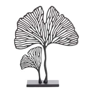 Kovová soška (výška  48 cm) Leaf – Light & Living