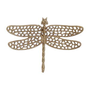 Kovová nástenná dekorácia 24x17,5 cm Dragonfly – Light & Living