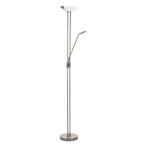 LED stojacia lampa v bronzovej farbe so skleneným tienidlom (výška  180 cm) BAYA LED – EGLO
