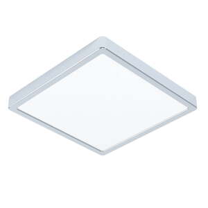 LED stropné svietidlo v striebornej farbe 28,5x28,5 cm FUEVA 5 – EGLO