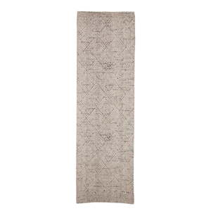 Krémovobiely behúň s prímesou bavlny 75x245 cm Saxo – Bloomingville