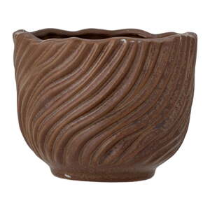 Kameninový ručne vyrobený obal na kvetináč ø 14 cm Sella – Bloomingville