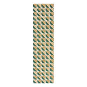 Žlto-zelený behúň 60x230 cm Carlos Circle Geo - Flair Rugs