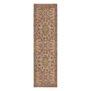 Ručne tkaný behúň s prímesou juty v prírodnej farbe 60x230 cm Celine Jute Global – Flair Rugs