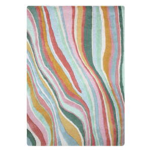 Ručne tkaný vlnený koberec 200x290 cm Abstract Flow – Flair Rugs