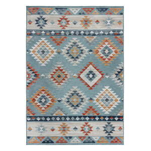 Modrý vnútorný a vonkajší koberec 160x230 cm Avery Blue – Flair Rugs