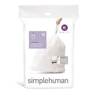 Sťahovacie vrecia na odpadky 20 ks 45 l K – simplehuman