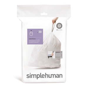 Sťahovacie vrecia na odpadky 20 ks 20 l D – simplehuman