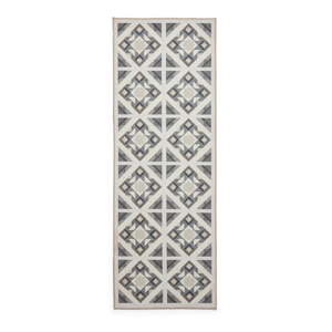 Sivý prateľný behúň 61x170 cm Victoria Beige – Think Rugs