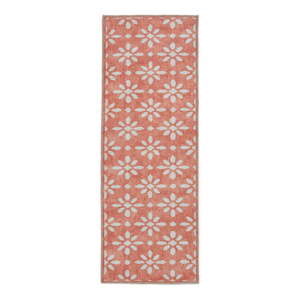 Oranžový prateľný behúň 61x170 cm Coral Orange – Think Rugs