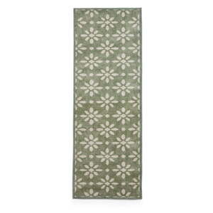 Zelený prateľný behúň 61x170 cm Coral Green – Think Rugs