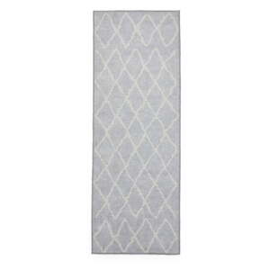 Svetlosivý prateľný behúň 61x170 cm Coral Light Grey – Think Rugs