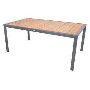 Hliníkový záhradný jedálenský stôl 100x180 cm Annecy – Rojaplast