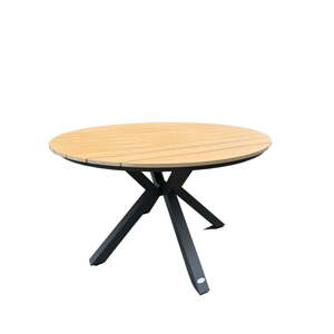 Okrúhly záhradný jedálenský stôl ø 120 cm Giverny – Rojaplast
