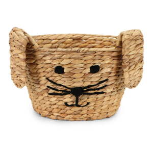 Detský kôš na hračky z vodného hyacintu v prírodnej farbe ø 35x26 cm Rabbit – Compactor