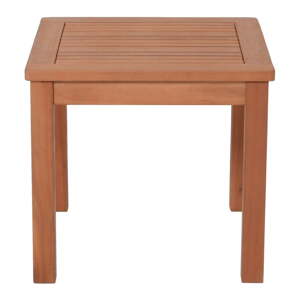 Záhradný odkladací stolík z eukalyptového dreva 44x44 cm Tucson – Garden Pleasure
