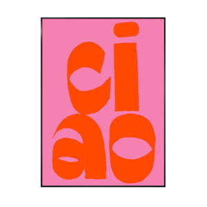 Obraz 50x70 cm Ciao – Styler