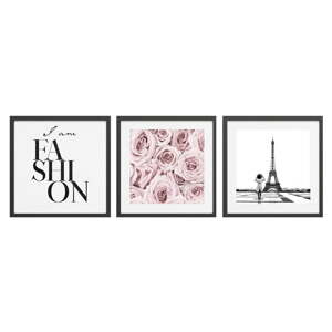 Obrazy v súprave 3 ks 30x40 cm Parisienne – Styler