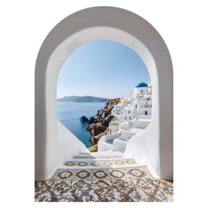 Sklenený obraz 70x100 cm Oia – Styler