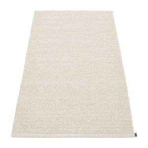 Krémový vnútorný a vonkajší koberec 85x160 cm Mono Linen Vanilla – Pappelina