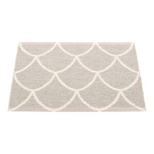 Krémový vnútorný a vonkajší koberec 70x50 cm Kotte Linen – Pappelina