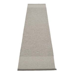 Sivý vnútorný a vonkajší behúň 70x300 cm Edit Warm Grey – Pappelina